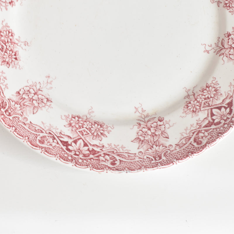 Antique Dessert Plate, Saint-Amand, Prima B