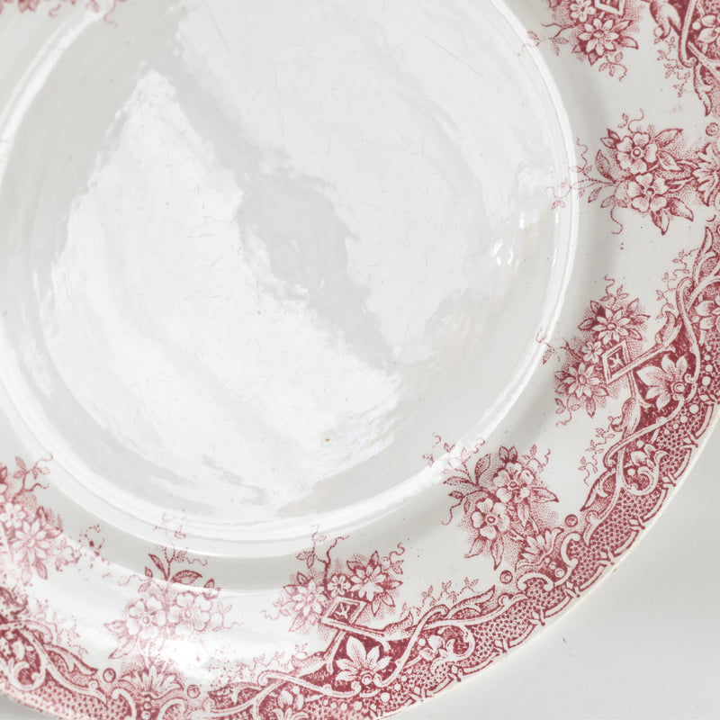 Antique dessert plate Saint-Amand Prima (Prima) C