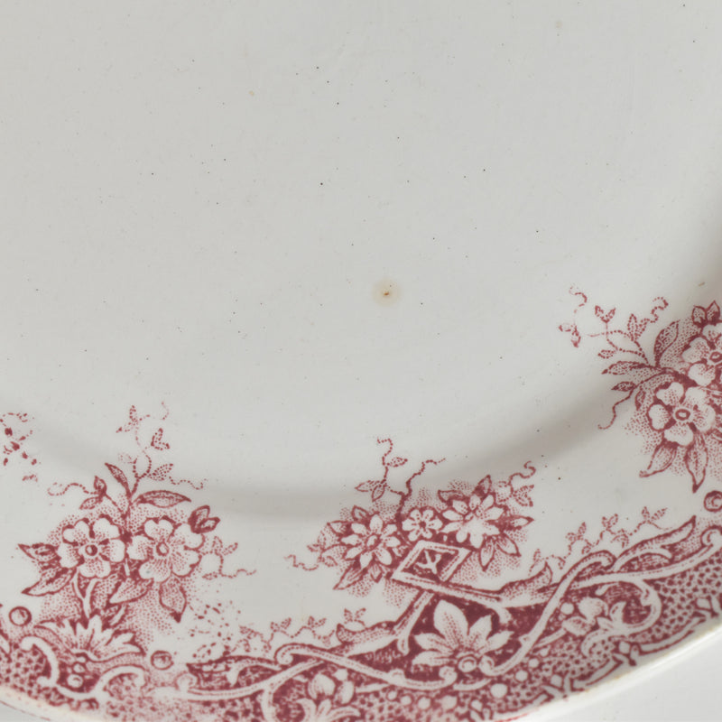 Antique dessert plate Saint-Amand Prima (Prima) C