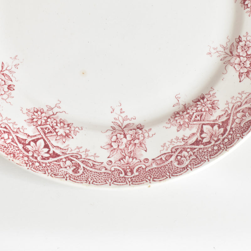 Antique dessert plate Saint-Amand Prima (Prima) C