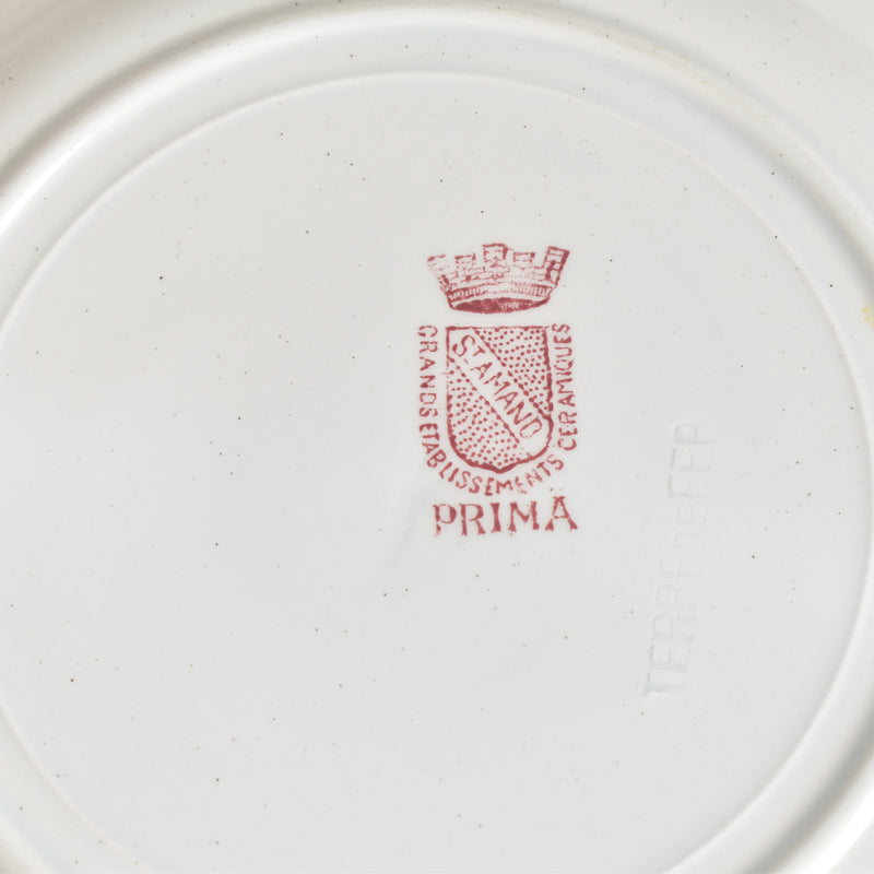 アンティークデザートプレート サンタマン Prima (プリマ) D