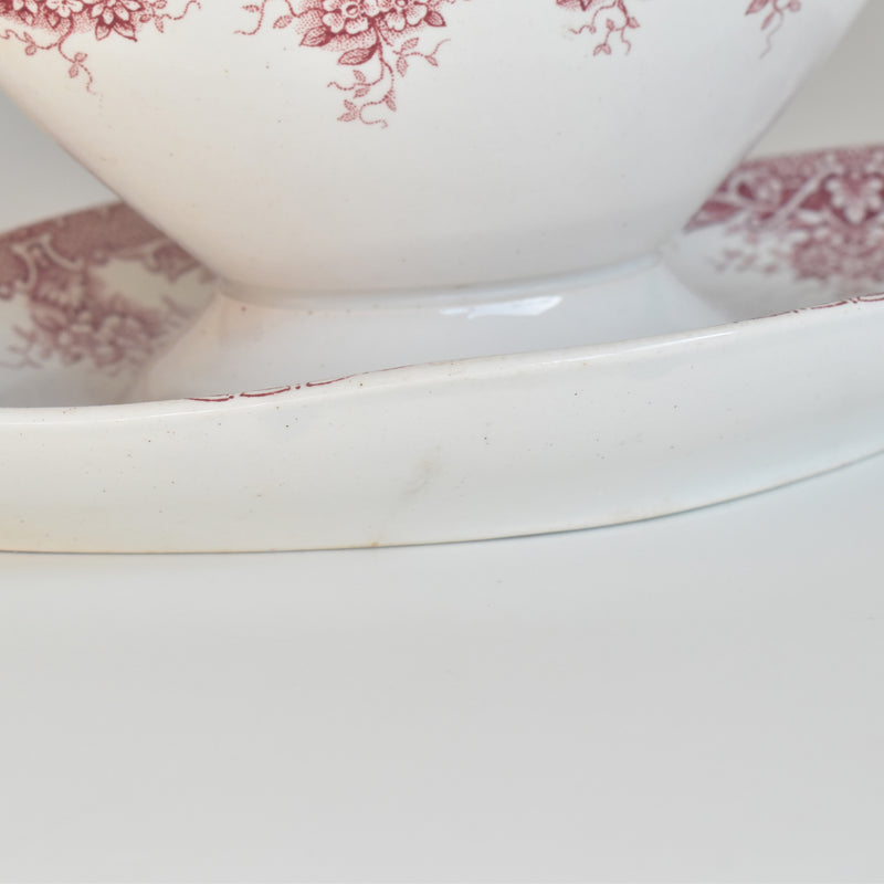 Antique Sauce Boat Saint-Amand Prima
