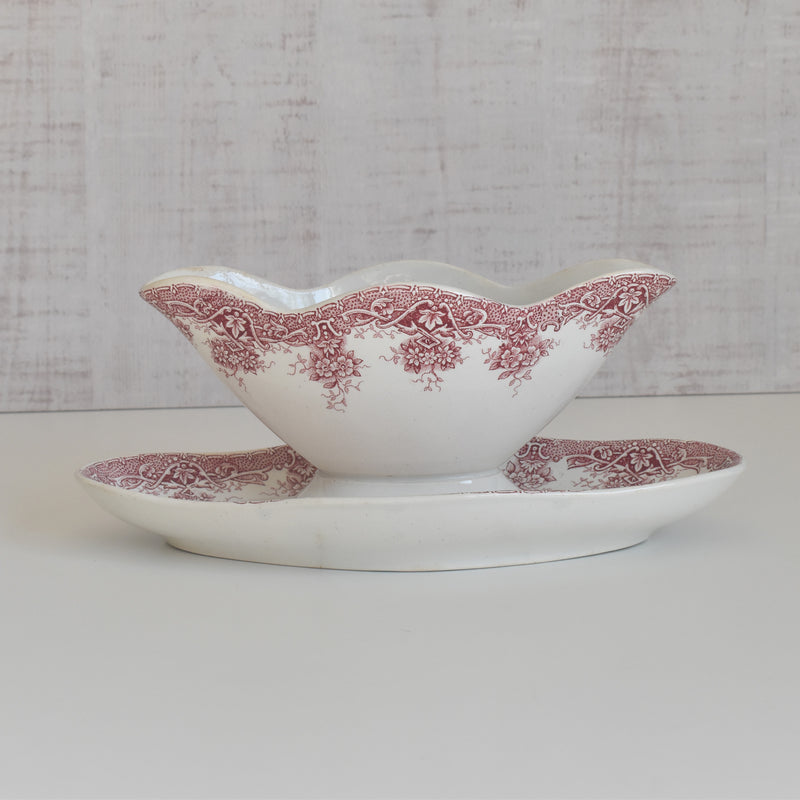 Antique Sauce Boat Saint-Amand Prima