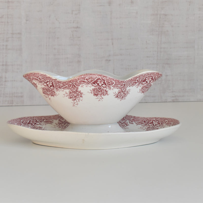 Antique Sauce Boat Saint-Amand Prima