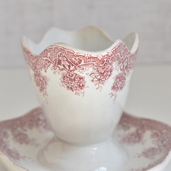 アンティークスーピエール/サンタマン アンティーク スーピエール 白 フランス サンタマン製 SAINT AMAND