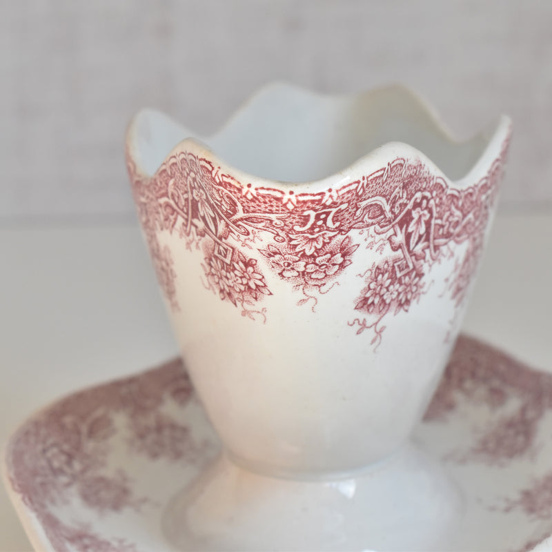 Antique Sauce Boat Saint-Amand Prima