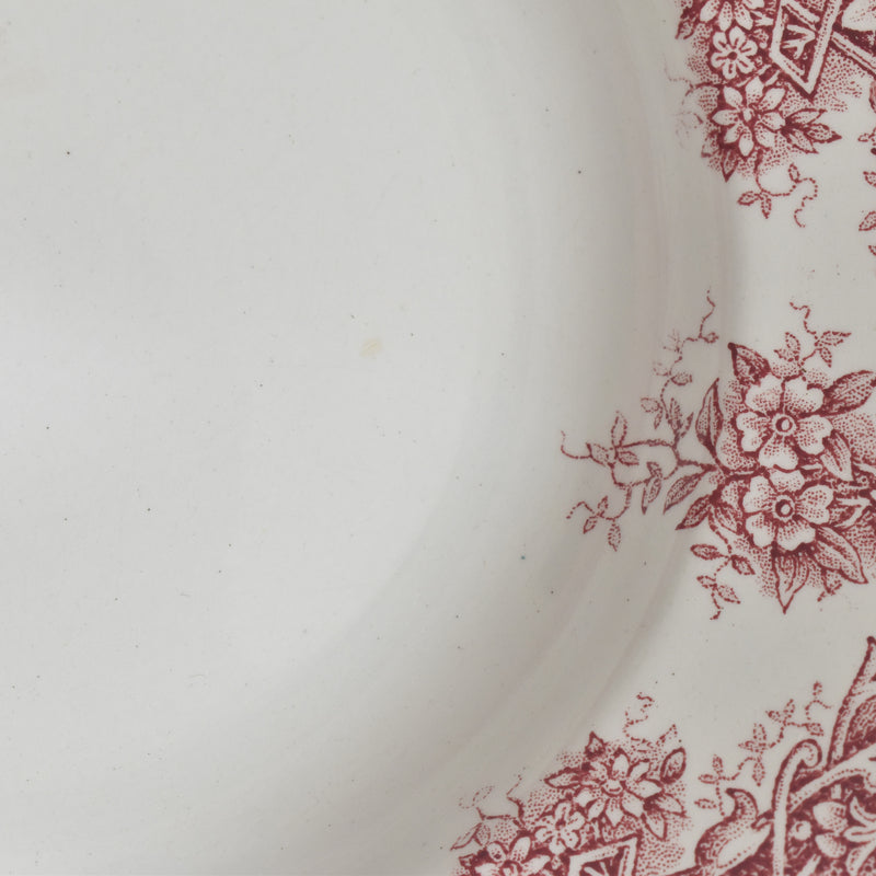 Antique Deep Plate, Saint-Amand Prima A