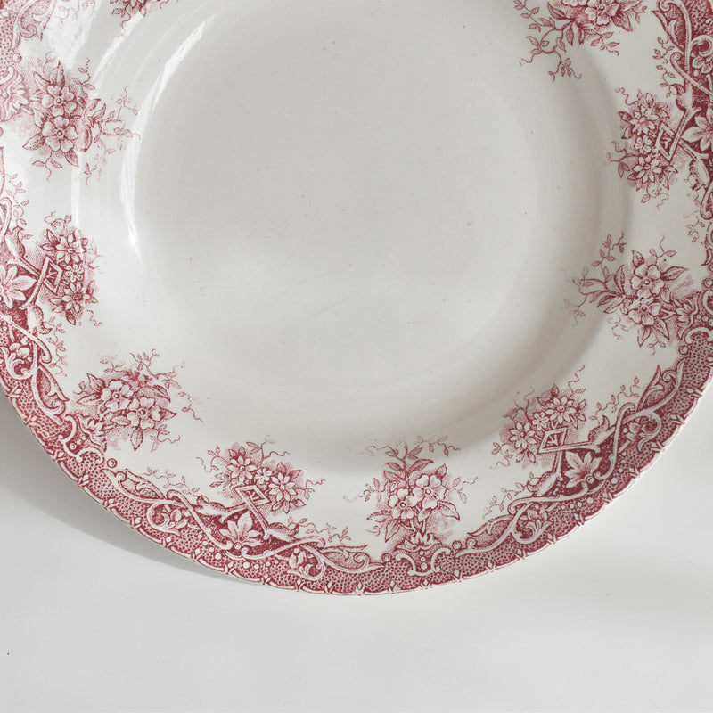 Antique deep plate St. Amand Prima C
