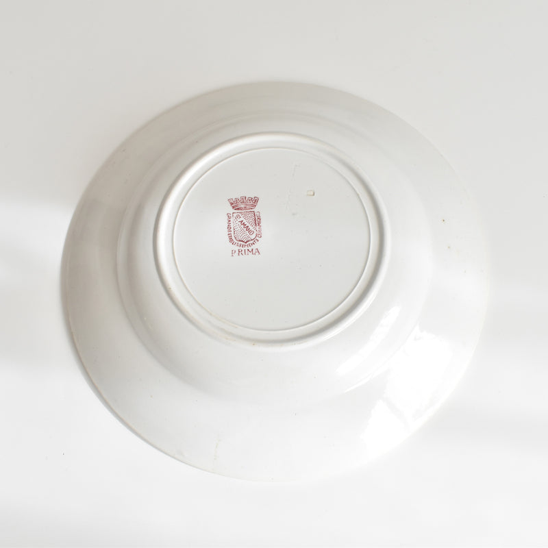 Antique deep plate St. Amand Prima C