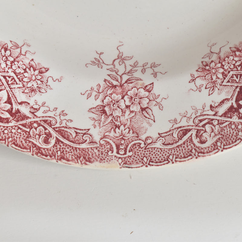 Antique deep plate St. Amand Prima C