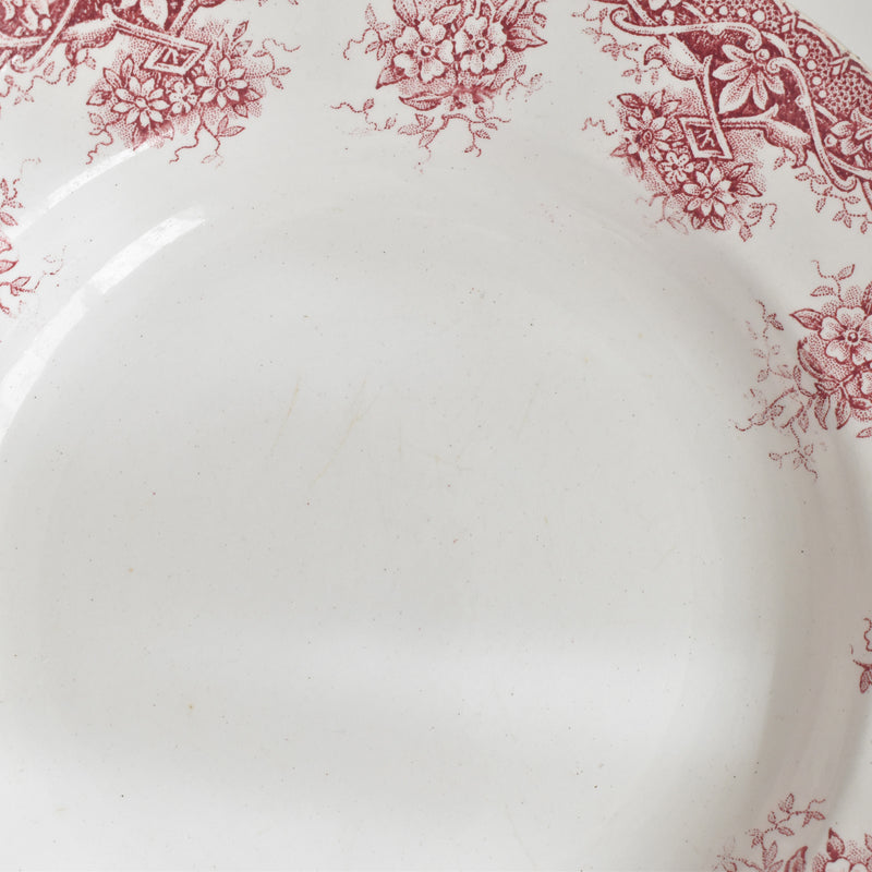 Antique deep plate St. Amand Prima C