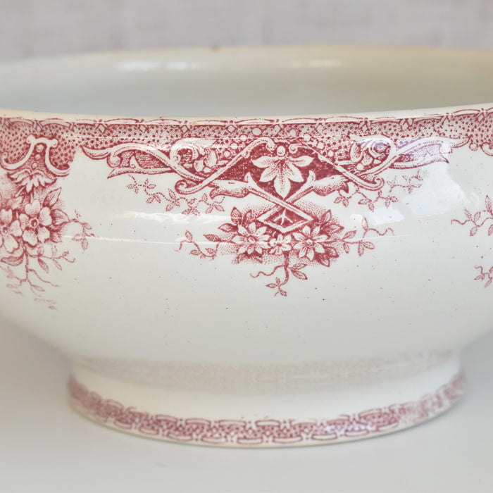 フランス アンティーク サンタマン スーピエール アンティーク スーピエール 白 フランス サンタマン製 SAINT AMAND