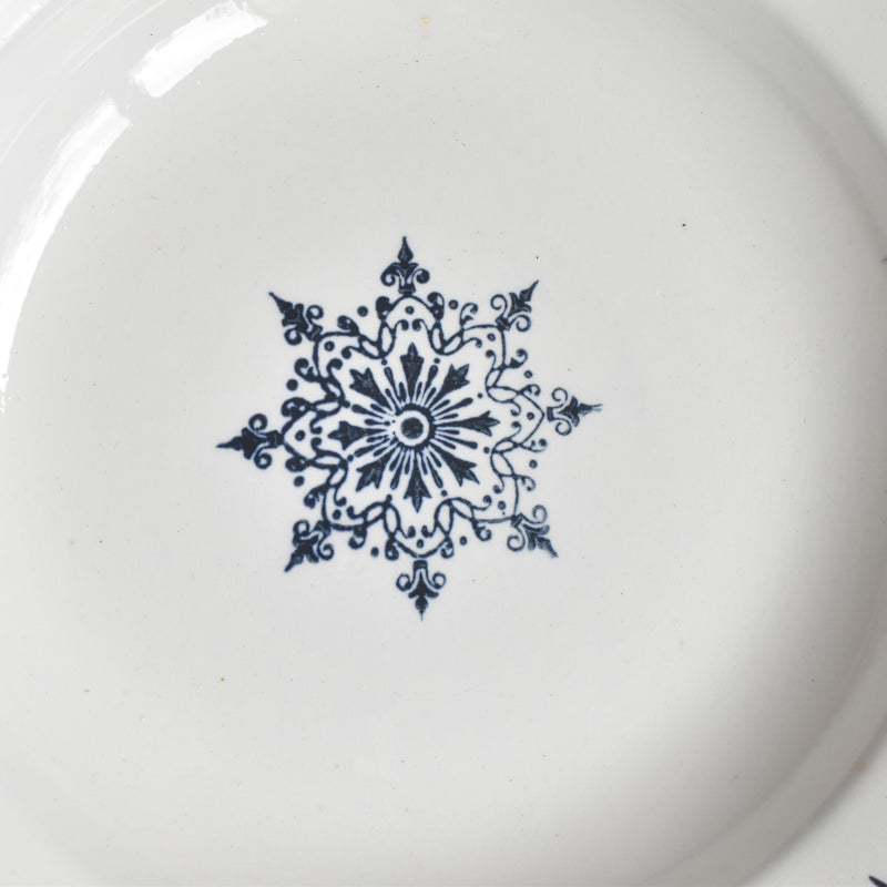 Antique Deep Plate, Saint-Amand, Primax A