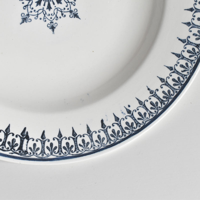 Antique Deep Plate, Saint-Amand, Primax A