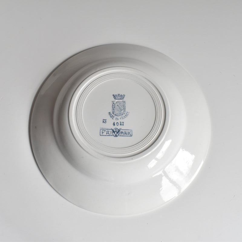 Antique Deep Plate, Saint-Amand, Primax A