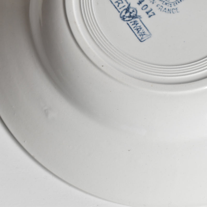 Antique Deep Plate, Saint-Amand, Primax A