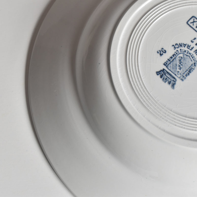 Antique Deep Plate - Saint-Amand Primax (C)