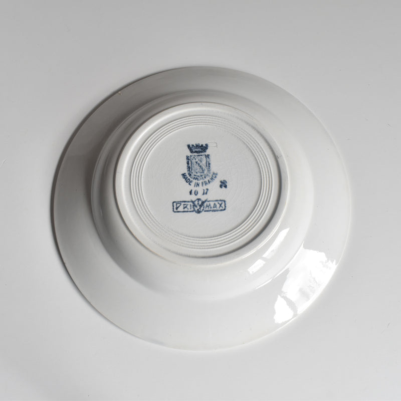 Antique Deep Plate, Saint-Amand Primax D