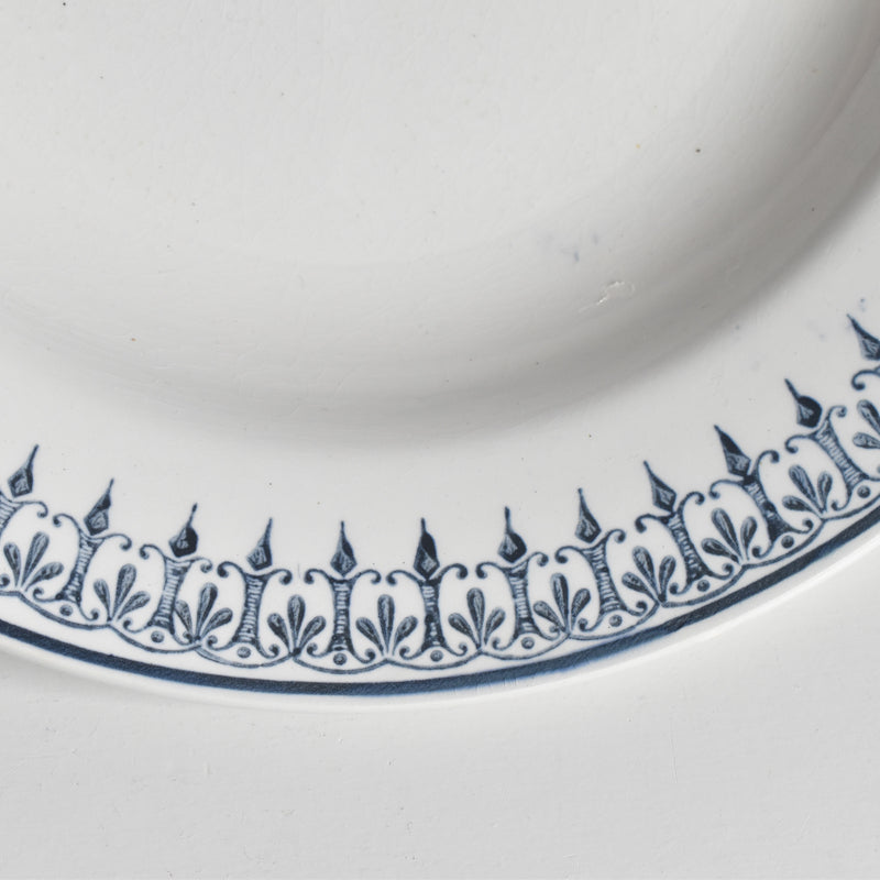 Antique Deep Plate, Saint-Amand Primax D