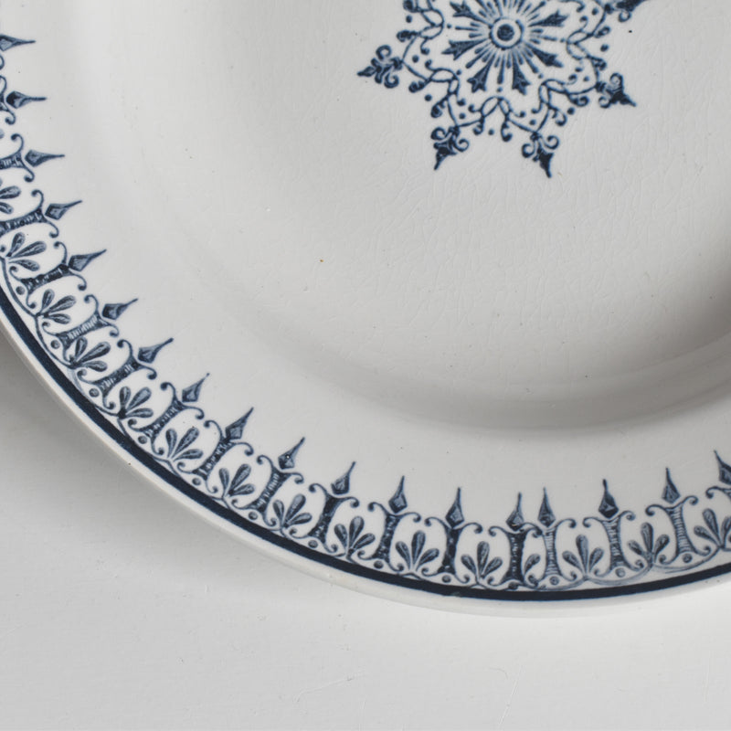 Antique Deep Plate, Saint-Amand Primax D