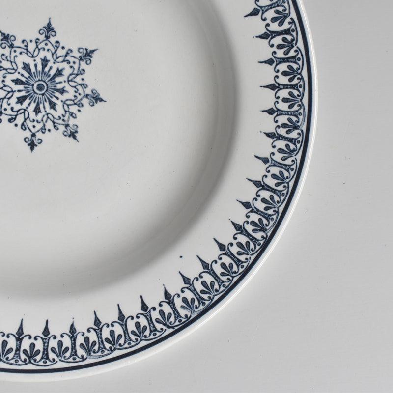 Antique Deep Plate, Saint-Amand Primax E