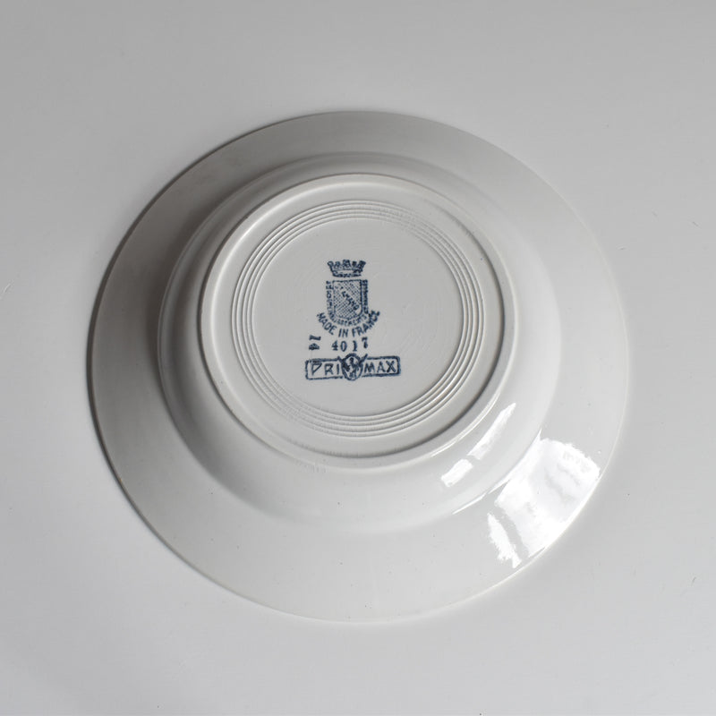 Antique Deep Plate, Saint-Amand Primax E