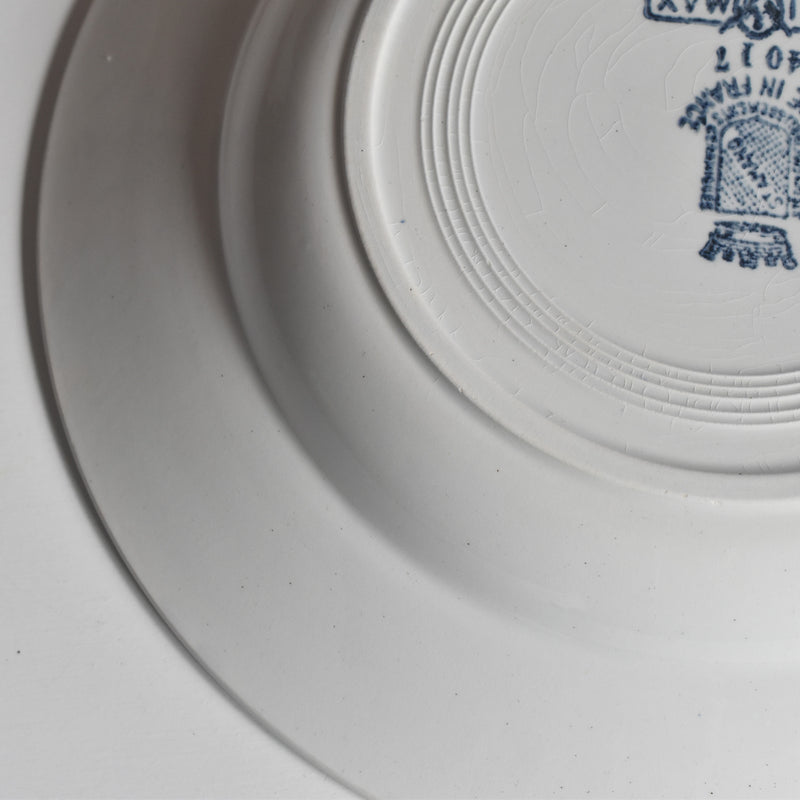 Antique Deep Plate, Saint-Amand Primax E