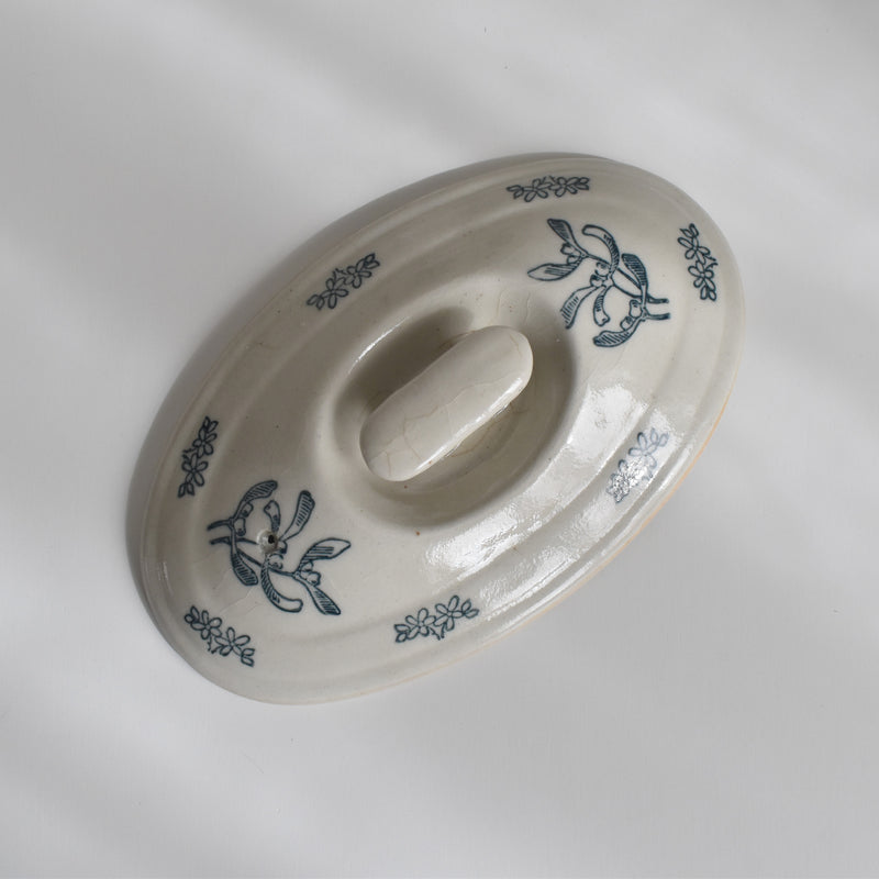 Antique Terrine Sanchus Mistletoe