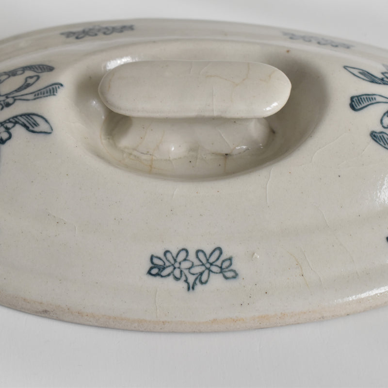Antique Terrine Sanchus Mistletoe