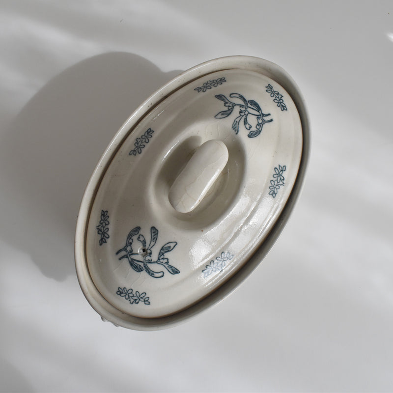 Antique Terrine Sanchus Mistletoe