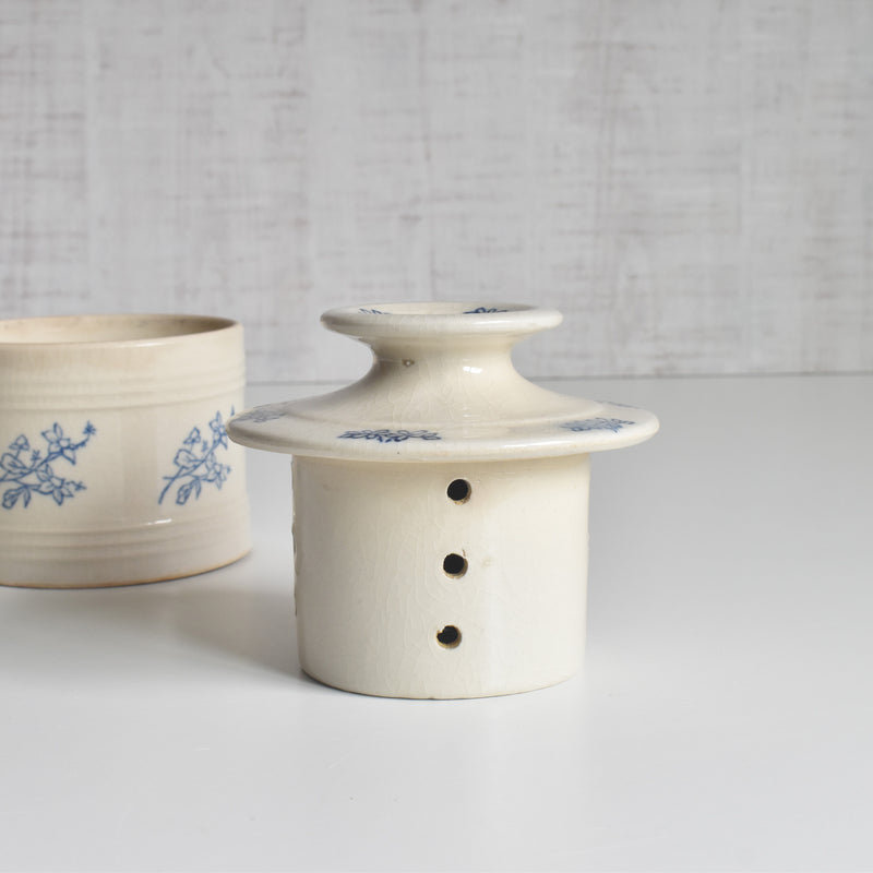 Antique Butter Dish - Saint-Just