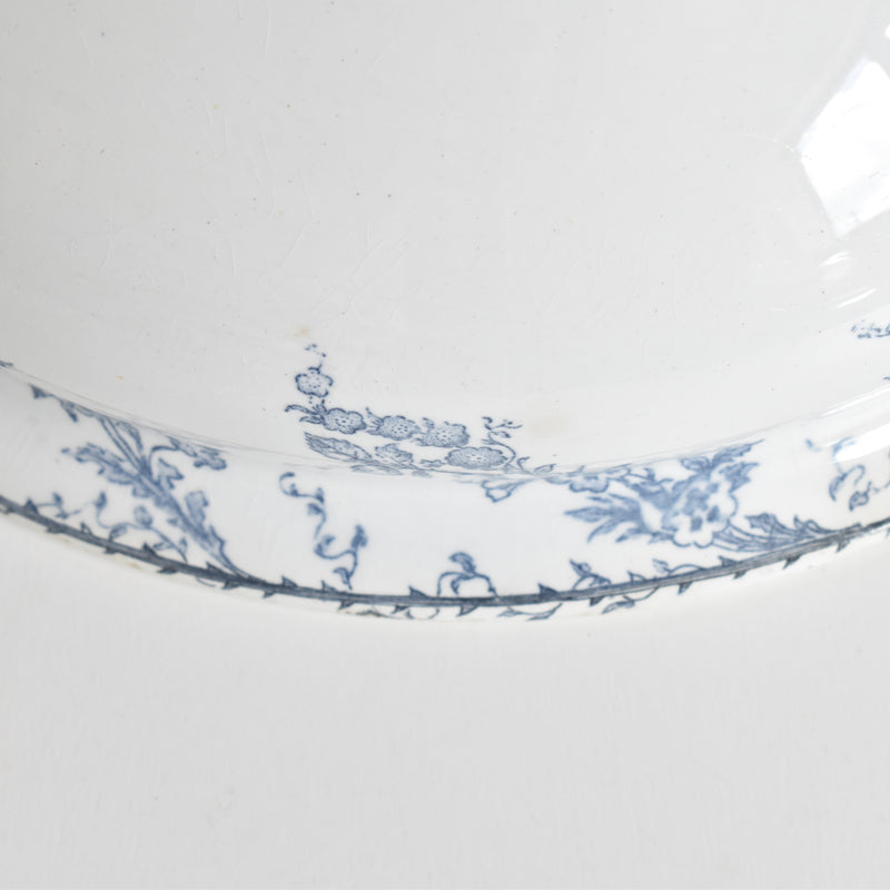 アンティークサラダボウル クレイユモントローAubépine（オベピーヌ）