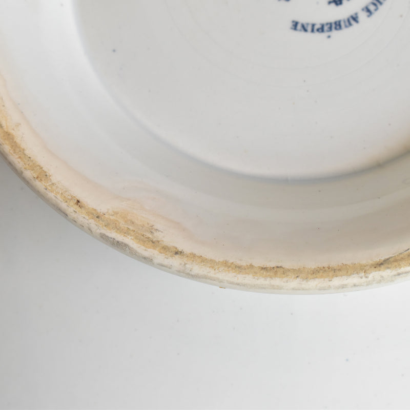 アンティークサラダボウル クレイユモントローAubépine（オベピーヌ）