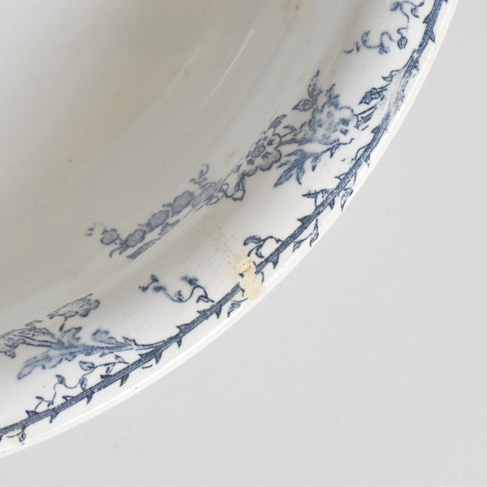 アンティークサラダボウル クレイユモントローAubépine（オベピーヌ）