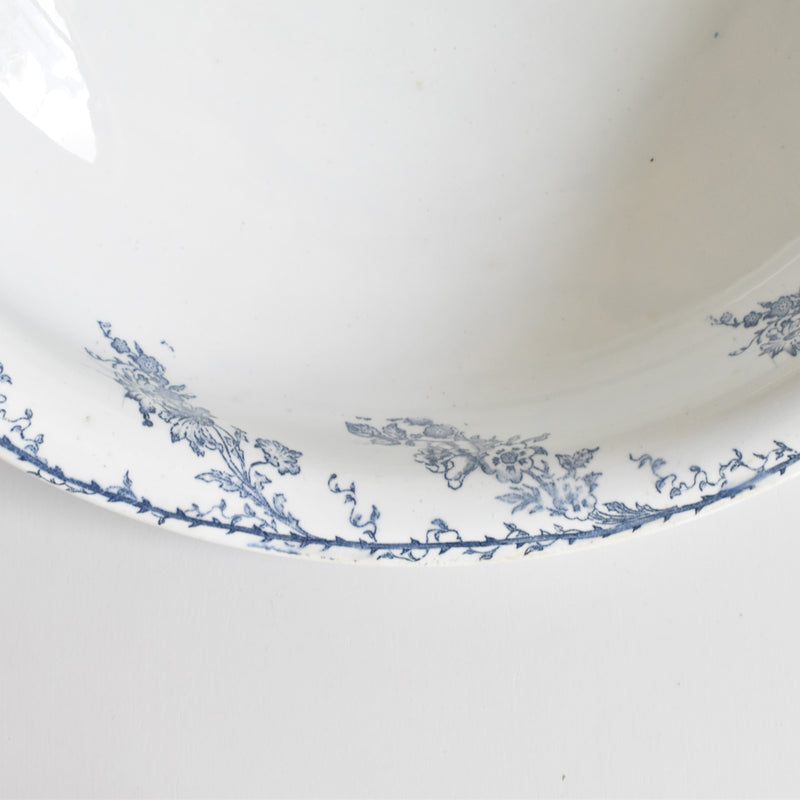 アンティークサラダボウル クレイユモントローAubépine（オベピーヌ）