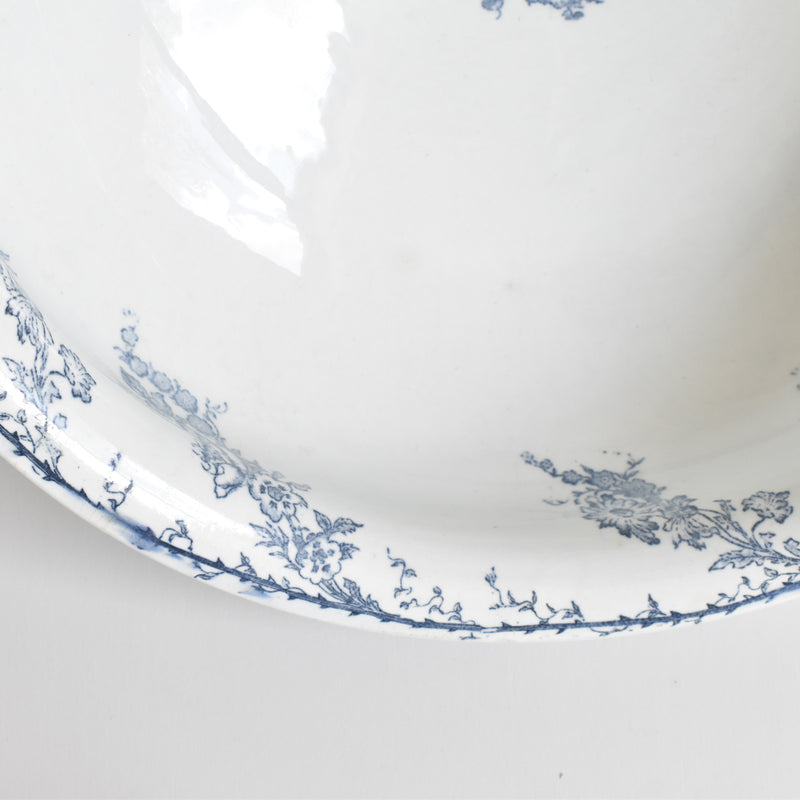 アンティークサラダボウル クレイユモントローAubépine（オベピーヌ）