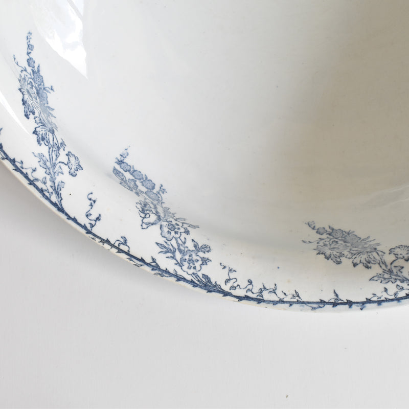 アンティークサラダボウル クレイユモントローAubépine（オベピーヌ）