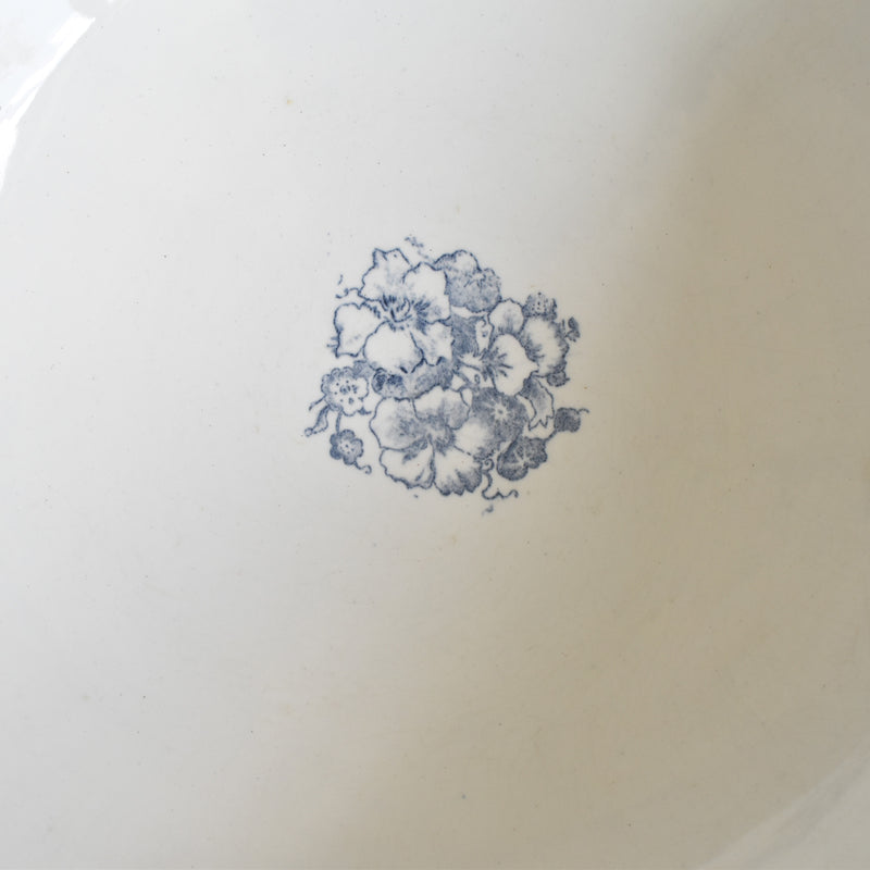 アンティークサラダボウル クレイユモントローAubépine（オベピーヌ）