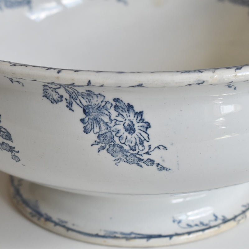 アンティークサラダボウル クレイユモントローAubépine（オベピーヌ）