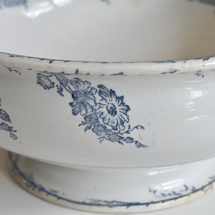 アンティークサラダボウル クレイユモントローAubépine（オベピーヌ）