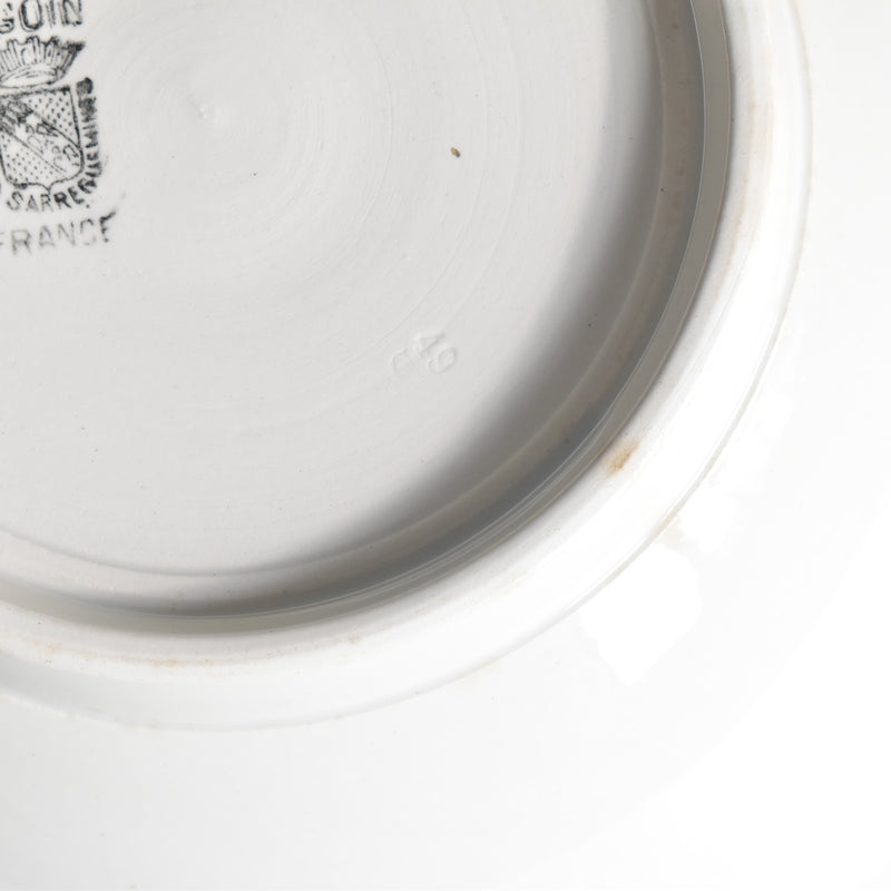 ヴィンテージサラダボウル ディゴワン＆サルグミンヌ ホワイト