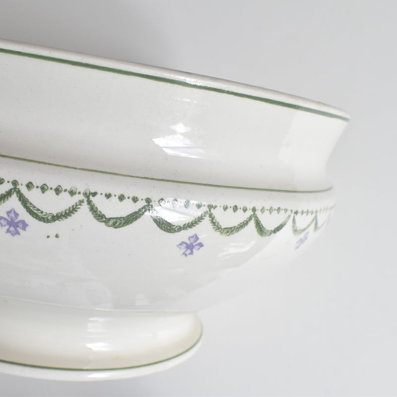 Antique Salad Bowl Ronwee Violetta