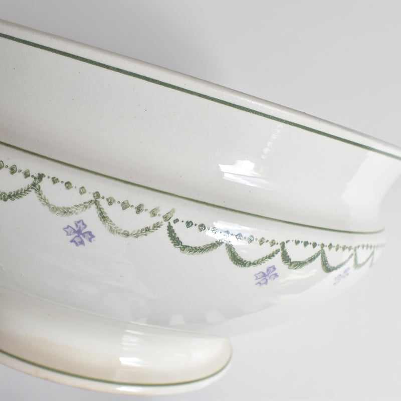 Antique Salad Bowl Ronwee Violetta