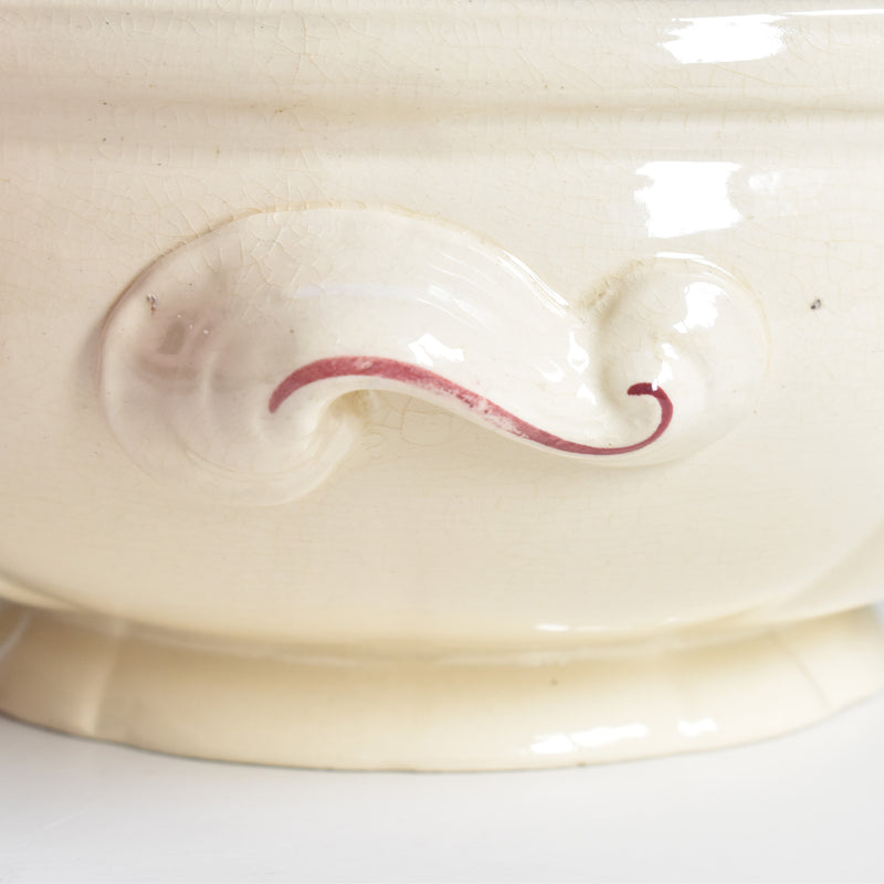 Vintage Salad Bowl Digoin & Sarreguemines Yann