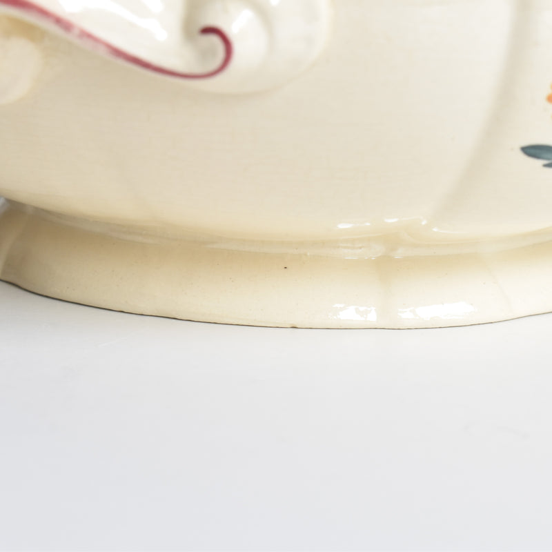 Vintage Salad Bowl Digoin & Sarreguemines Yann