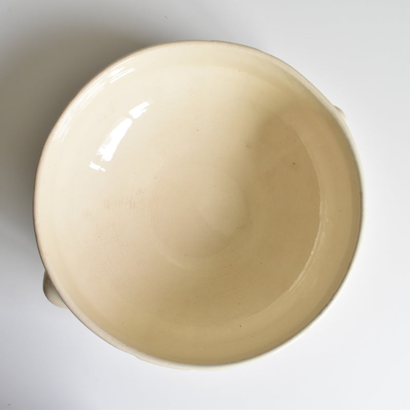 Vintage Salad Bowl Digoin & Sarreguemines Yann