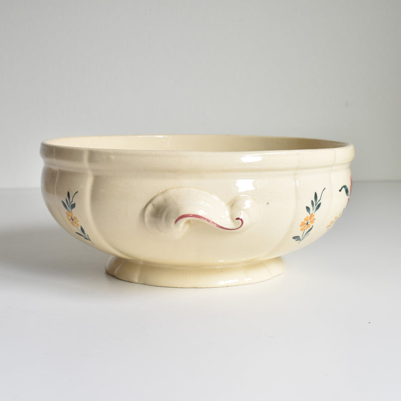Vintage Salad Bowl Digoin & Sarreguemines Yann