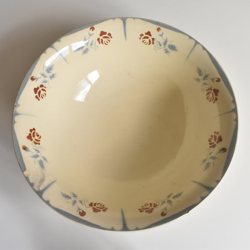 Vintage Salad Bowl, Digoin & Sarreguemines