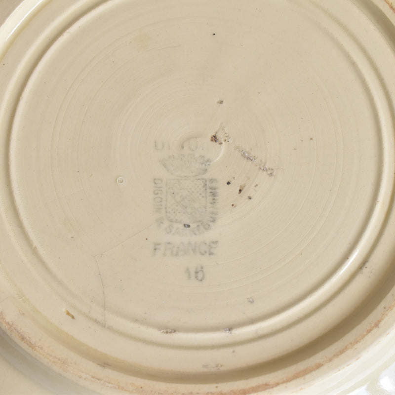 Vintage Salad Bowl, Digoin & Sarreguemines