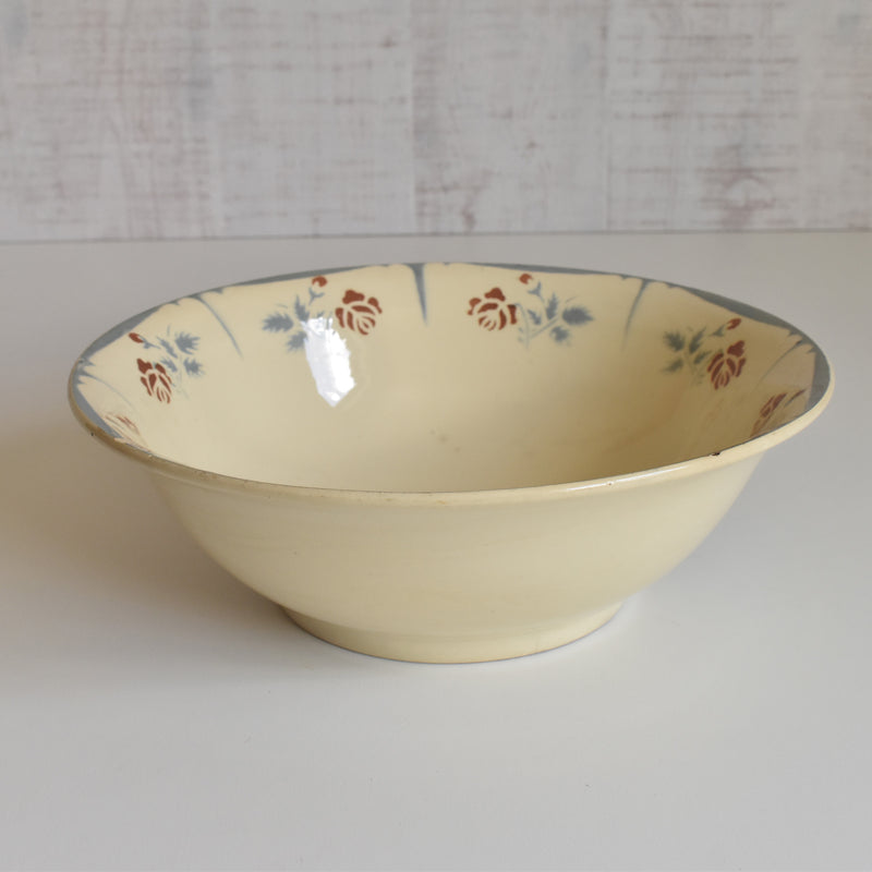 Vintage Salad Bowl, Digoin & Sarreguemines